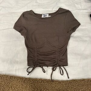 Princess Polly Ruched Crop Top